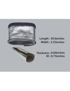 Manga Térmica Fynxir Fy MAX 19.05 mm x 1.01 m Aluminizada 2