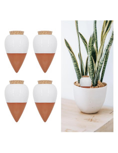 Esferas de Riego Automático Terracota OZLMC 4 Pack 0.3L