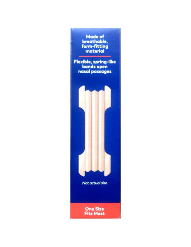 Tiras Nasales Breathe Right Extra Tan 26 Unidades para Ronquidos