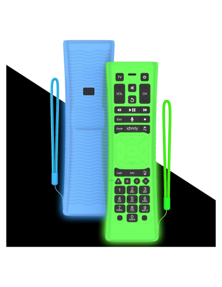 Paquete de 2 fundas de silicona Wacanc para control remoto XR11