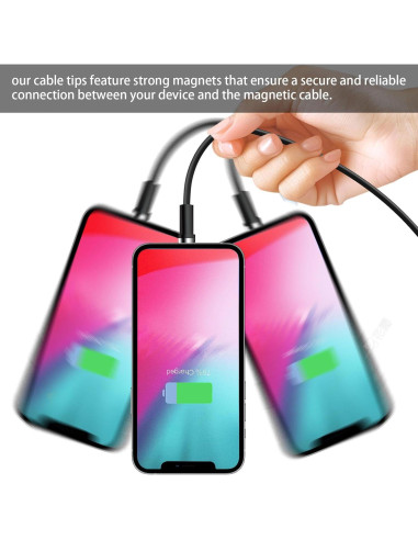 Consejos de Carga Magnética ZZTBTNO 12 Piezas 1 Pin