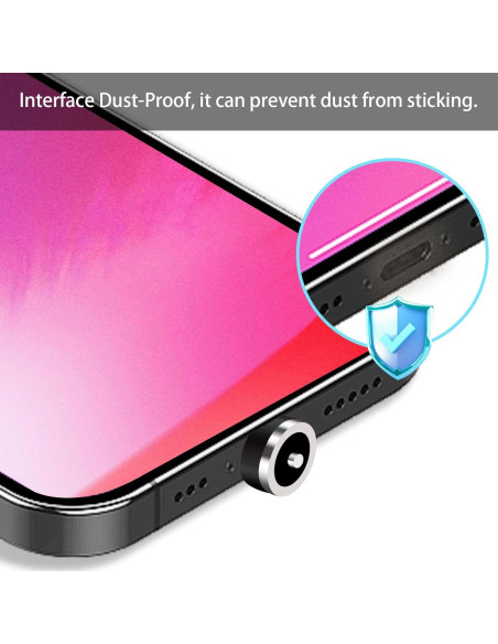 Consejos de Carga Magnética ZZTBTNO 12 Piezas 1 Pin