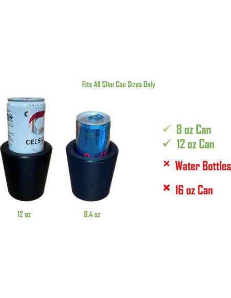 Adaptador de Soporte para Latas delgadas Kimalab - Negro