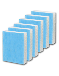 Filtro de Humidificador T Honeywell HEV615 HEV620 6 Piezas