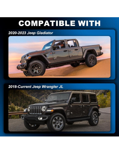 Caja Fuerte de Consola Central MFZDQL para Jeep Wrangler JL 2018-Actual