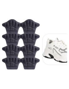 Protectores de Talón Reutilizables FootJKYX - 4 Grises