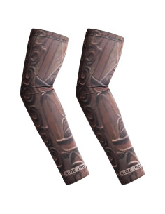 Mangas de compresión deportivas UPF50+ para brazos - Talla L