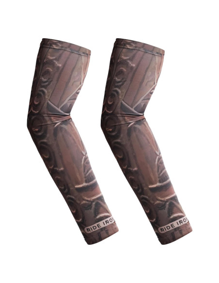 Mangas de compresión deportivas UPF50+ para brazos - Talla L