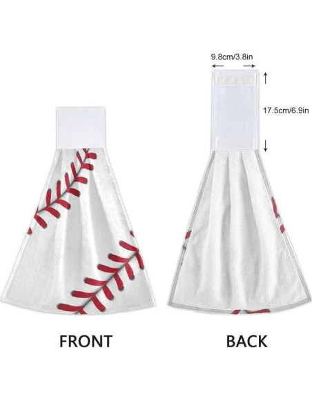 Toallas de Cocina KOCOART 2PCS Colgantes Deportivas 46x36cm