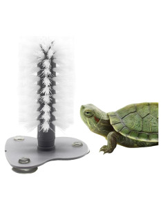 Cepillo para Tortugas DoubleWood con Ventosa - 19x12cm