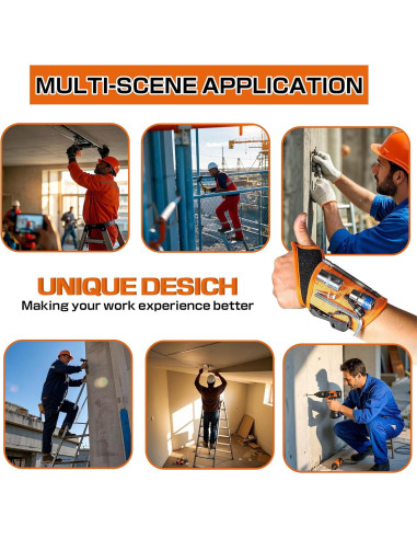 Banda de Muñeca Magnética Fulundi con 16 Imanes - Nylon