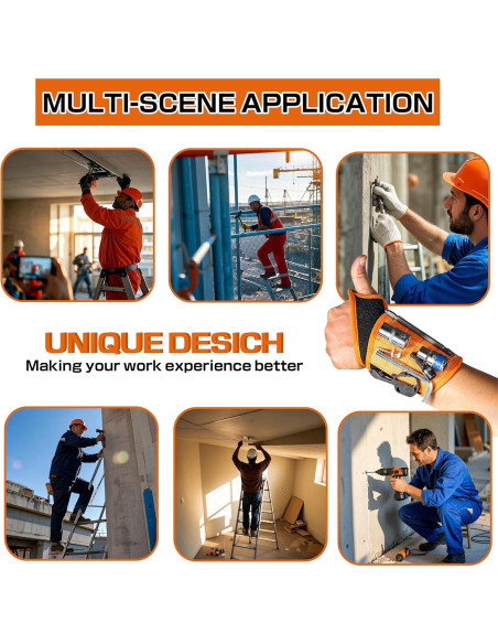 Banda de Muñeca Magnética Fulundi con 16 Imanes - Nylon