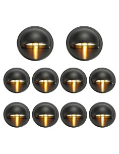 FVTLED 6 Luces LED Empotradas Jardín Blanco Cálido