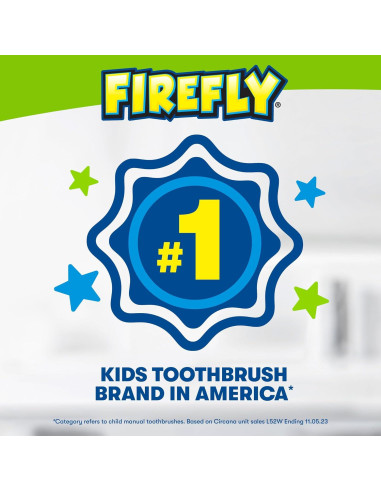 Cepillo de Dientes Eléctrico Firefly Tortugas Ninja 3D Cerdas Suaves