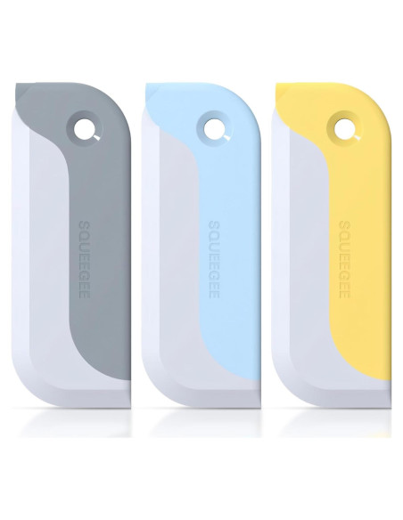 Paquete de 3 Limpiaparabrisas HRXMS para Ducha y Ventanas