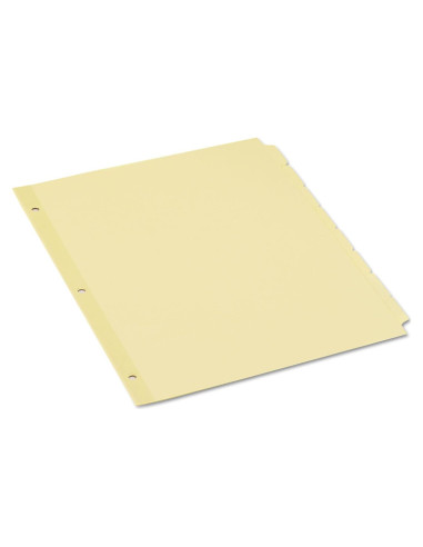 Divisores de Páginas Autoadhesivos Universal UNV20846, 8 Unidades, Buff