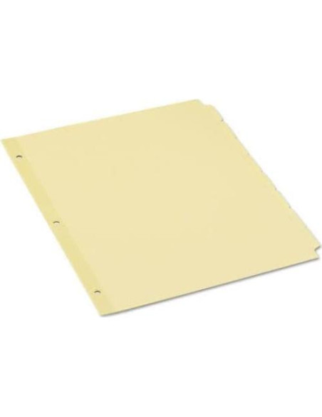 Divisores de Páginas Autoadhesivos Universal UNV20846, 8 Unidades, Buff