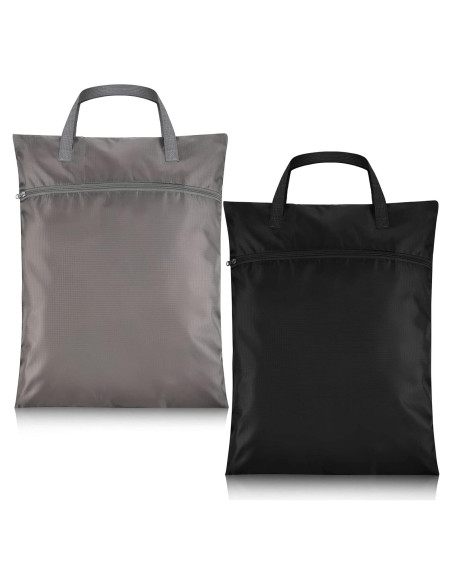 Oudain 2 Pcs Bolsa de Lavandería Impermeable 58L con Asa