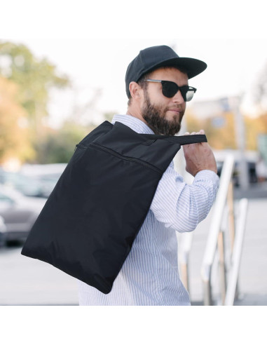 Oudain 2 Pcs Bolsa de Lavandería Impermeable 58L con Asa