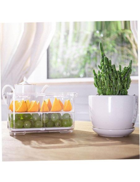 Caja de Almacenamiento Sellada AUTSUPPL 23.3x12.7 cm para Frutas y Verduras