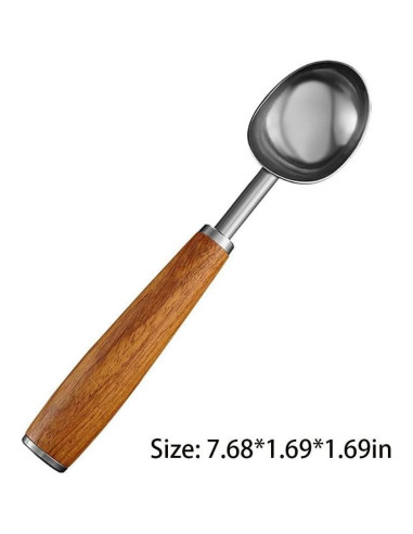 Cucharón de Helado Wufengtrade de Acero Inoxidable 19.5cm