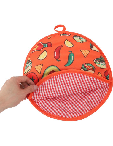 Bolsa Calentadora de Tortillas Haofy 30 cm para Microondas