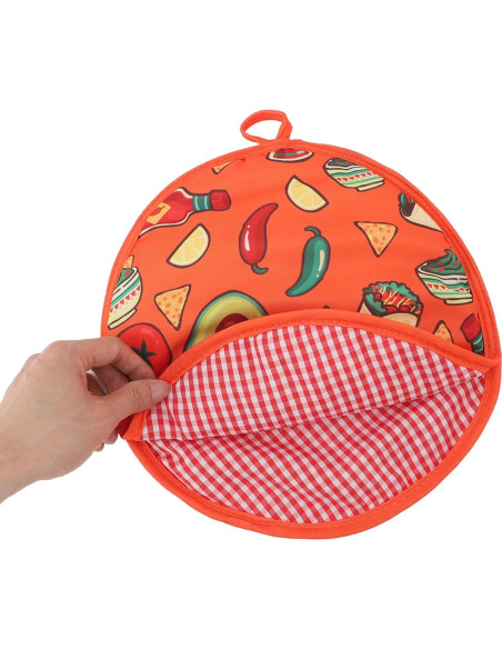 Bolsa Calentadora de Tortillas Haofy 30 cm para Microondas