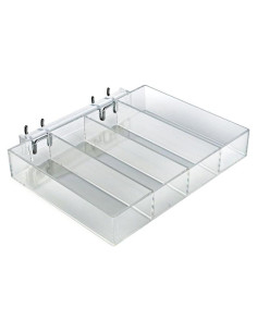 Bandeja Cuatro Compartimentos Azar Displays 225544 - Paquete de 2