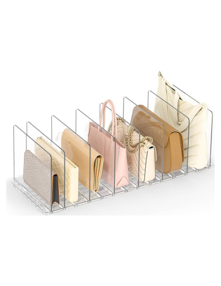 Organizador de Bolsos SortNStore - Divisores Ajustables Acrílico