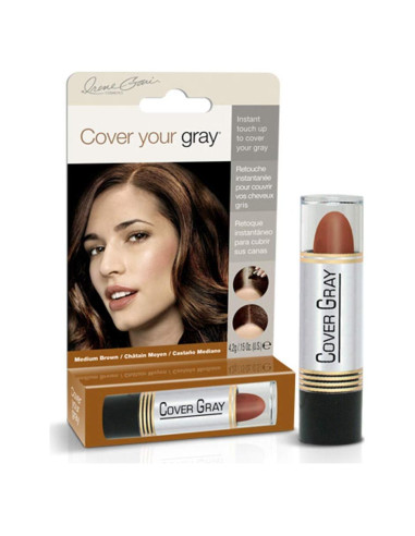 Tinte para Retocar Cabello Gris Cover Your Gray - Marrón Medio 2-Pack