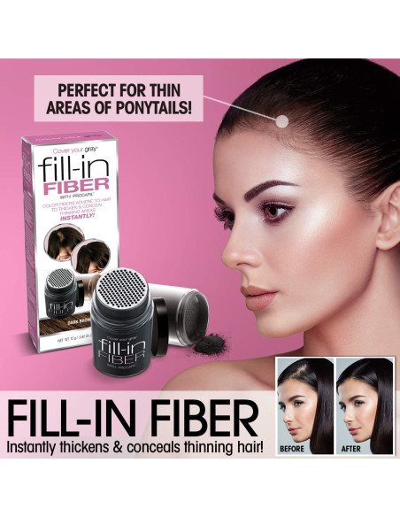 Tinte para Retocar Cabello Gris Cover Your Gray - Marrón Medio 2-Pack