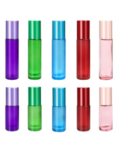 Botellas de Vidrio Reutilizables Paidiem 10PCS 5ml y 10ml