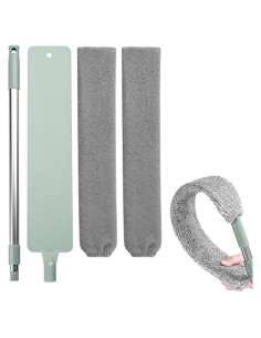 Plumero Extensible Genérico con Paños de Microfibra 96 cm