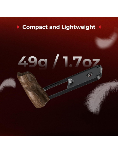 Agarradera en L de Madera SmallRig 5224 para Fujifilm