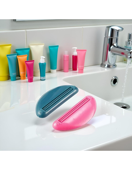 2 Piezas Exprimidor de Pasta de Dientes Wentoenapp - Clip Práctico