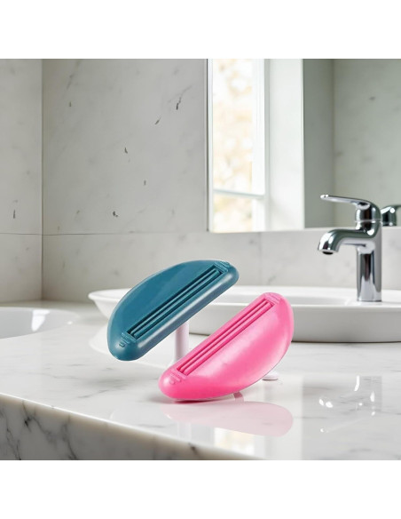 2 Piezas Exprimidor de Pasta de Dientes Wentoenapp - Clip Práctico