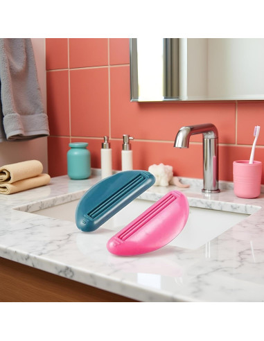 2 Piezas Exprimidor de Pasta de Dientes Wentoenapp - Clip Práctico