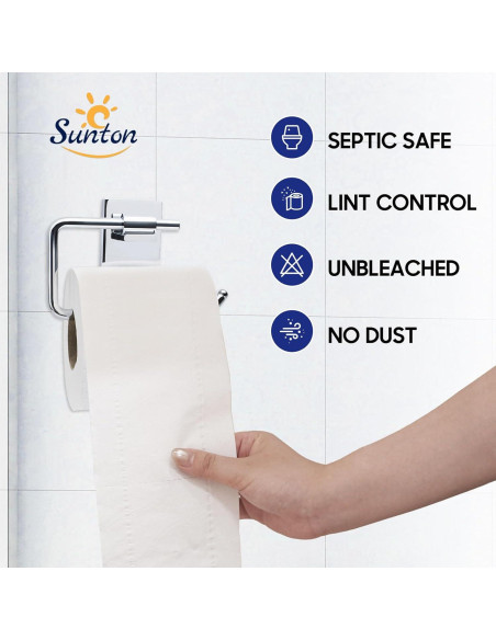 Papel Higiénico Ultra Suave Sunton 3 Capas 24 Rollos Biodegradable