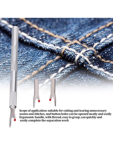 Cortador de Costuras Cyrank, Herramienta de Remoción de Puntos