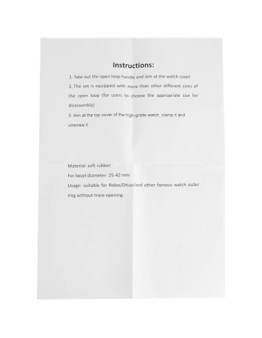 Kit de Herramientas de Reparación de Reloj ViaGasaFamido