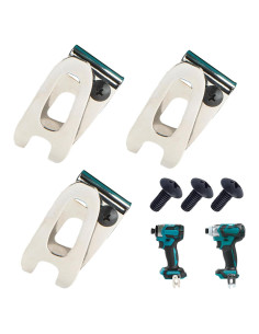Ganchos de Cinturón KIAPIEBIO 346449-3 y Tornillos 3 Pcs