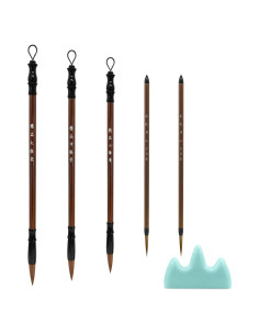 Conjunto de Pinceles de Caligrafía Knana 6 Piezas para Dibujo