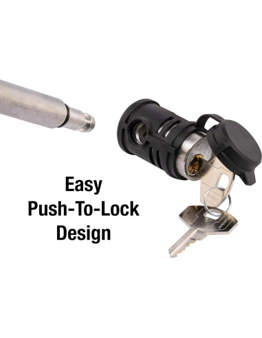 Cerradura de receptor Master Lock 1480DAT Acero Inoxidable 15.88mm