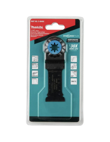 Cuchilla Makita E-08492 StarlockPlus 1,25" Metal Duro