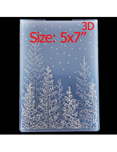 Plantilla de Embossing KWELLAM 3080401 para Scrapbooking 12.5x17.7cm 2