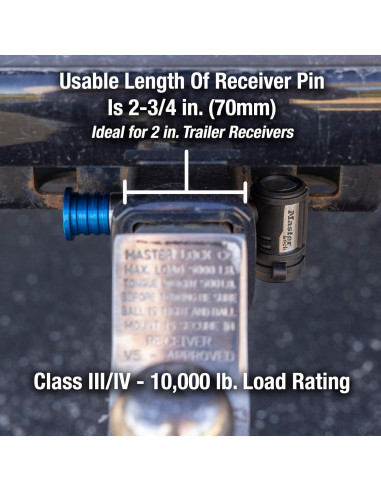 Cerradura de receptor Master Lock 1480DAT Acero Inoxidable 15.88mm