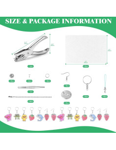 Kit de Arte Retráctil Yauhar 202Pcs con Hojas y Accesorios 2