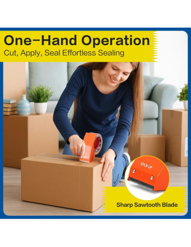 Cinta Adhesiva de Embalaje Stick Up 1 Rollo 4.78 cm x 59.44 m