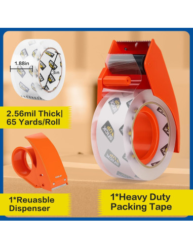 Cinta Adhesiva de Embalaje Stick Up 1 Rollo 4.78 cm x 59.44 m