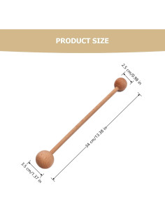Herramienta de Modelado de Arcilla Xilanyan 34 cm Madera 2